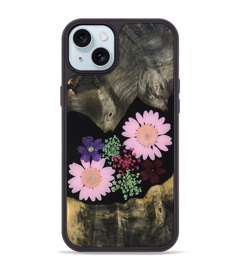 iPhone 15 Plus Wood Phone Case - Dillon (Bloom, 807642)