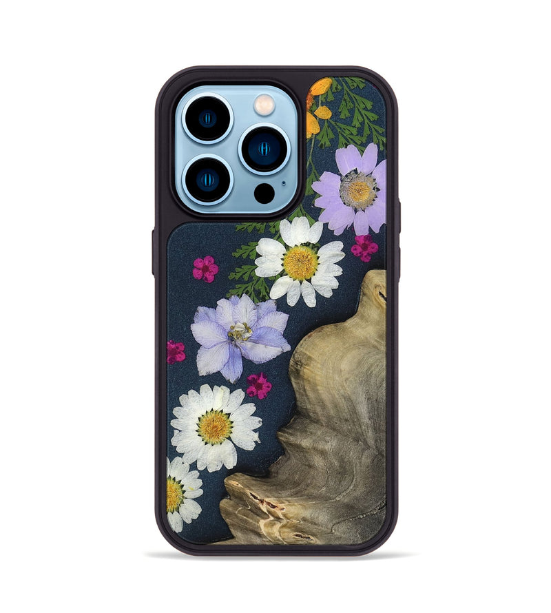 iPhone 14 Pro Wood Phone Case - Effie (Bloom, 807643)