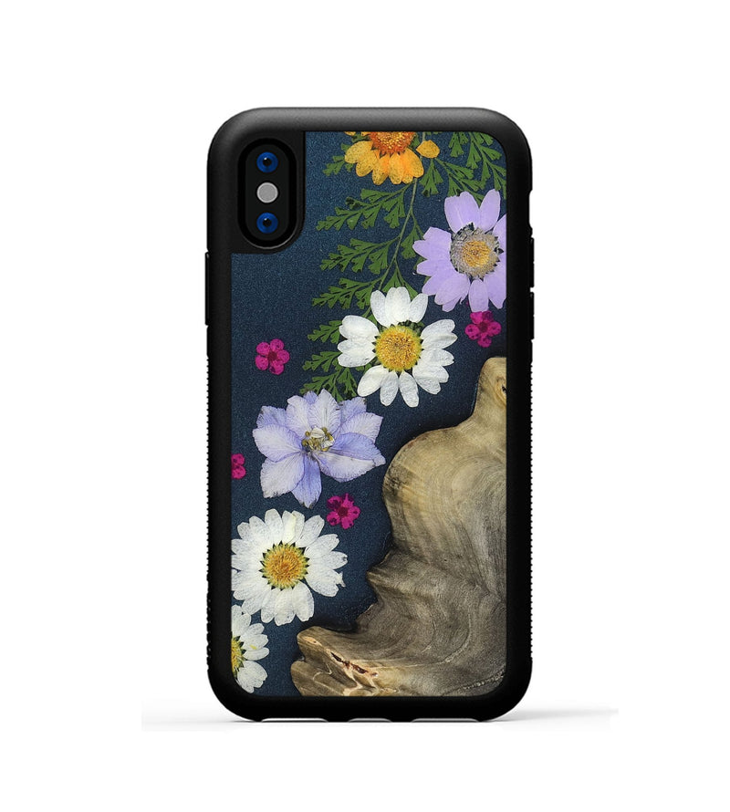 iPhone Xs Wood Phone Case - Effie (Bloom, 807643)