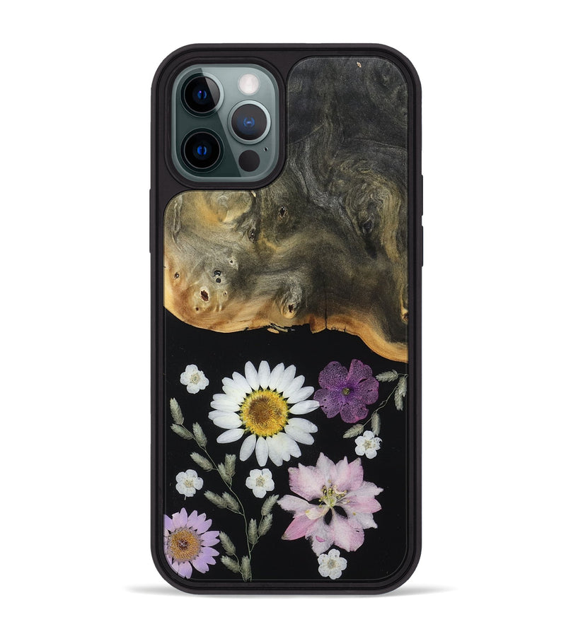iPhone 12 Pro Max Wood Phone Case - Rosetta (Bloom, 807644)