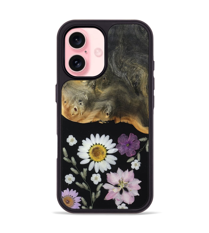 iPhone 16 Wood Phone Case - Rosetta (Bloom, 807644)