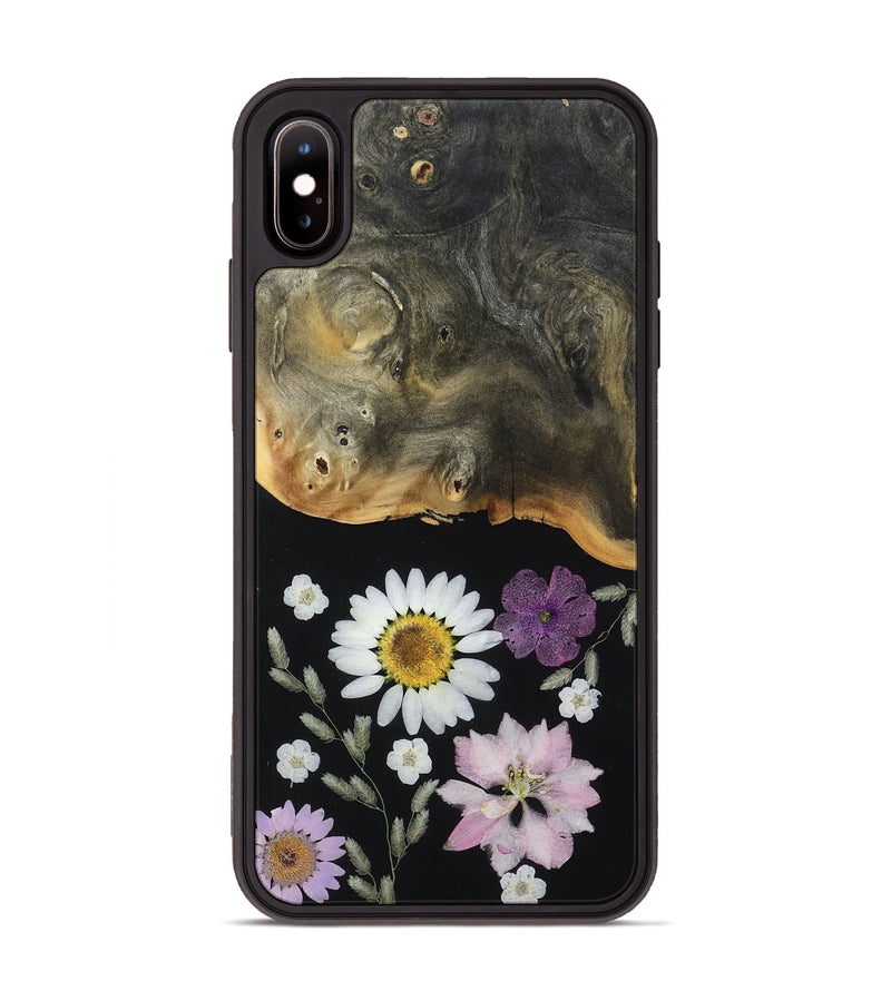 iPhone Xs Max Wood Phone Case - Rosetta (Bloom, 807644)