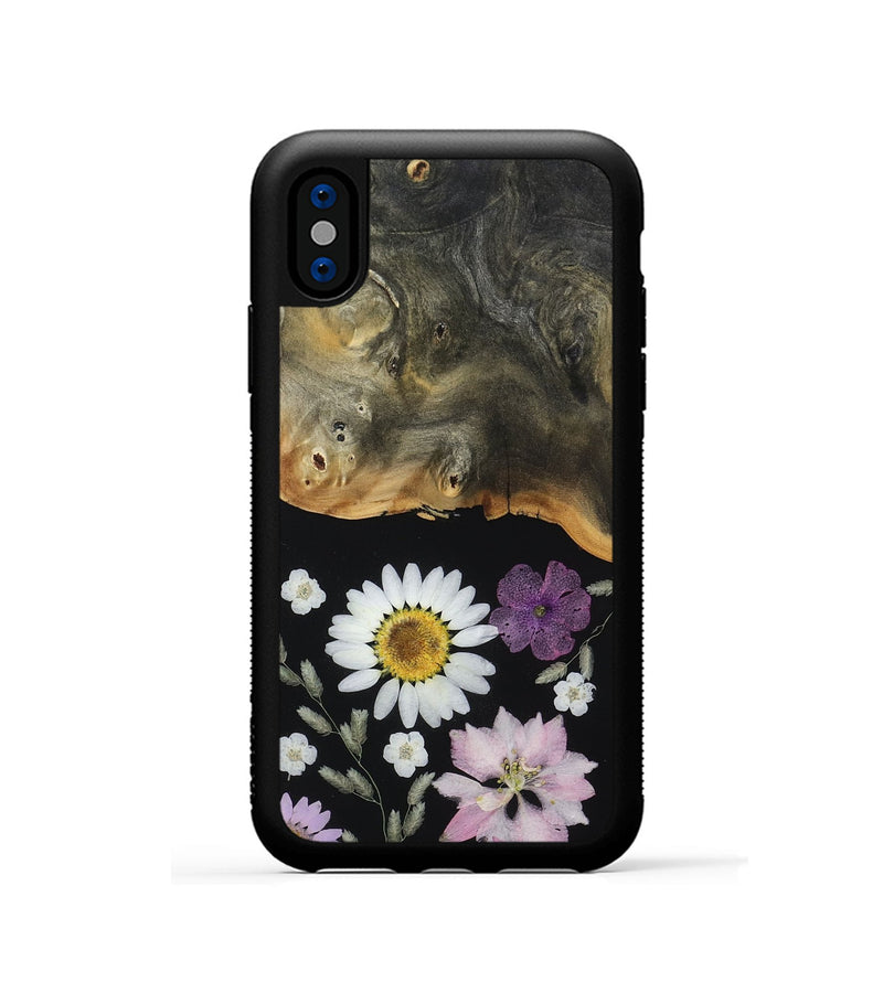 iPhone Xs Wood Phone Case - Rosetta (Bloom, 807644)