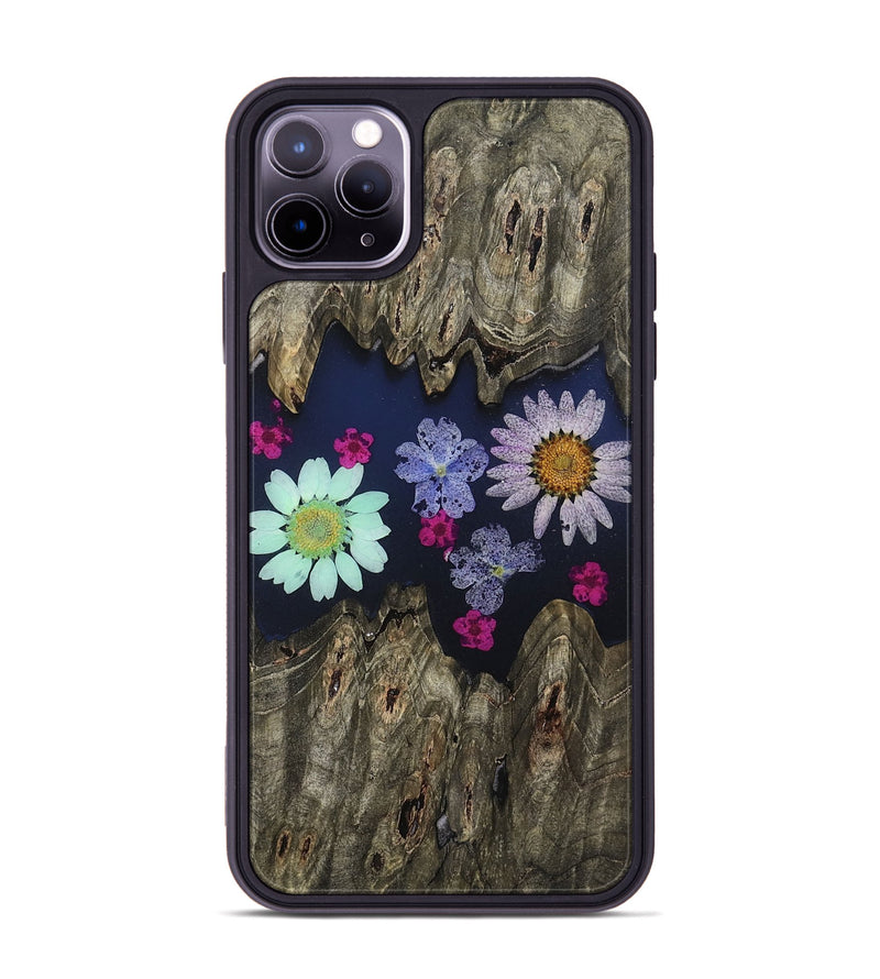 iPhone 11 Pro Max Wood Phone Case - Thad (Bloom, 807646)