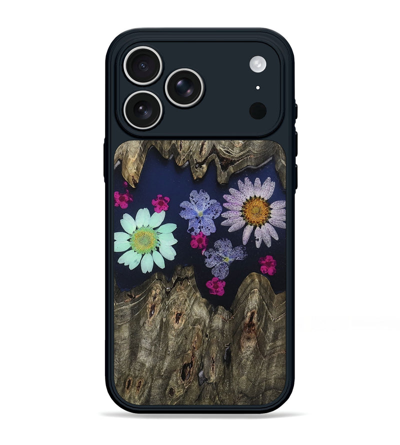 iPhone 17 Pro Max Wood Phone Case - Thad (Bloom, 807646)
