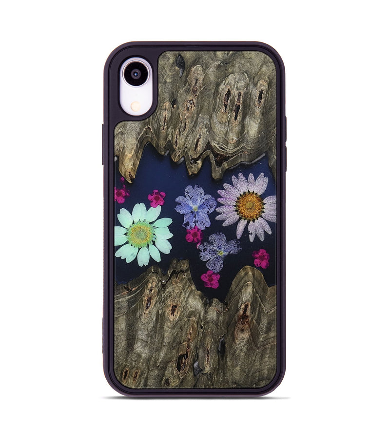 iPhone Xr Wood Phone Case - Thad (Bloom, 807646)