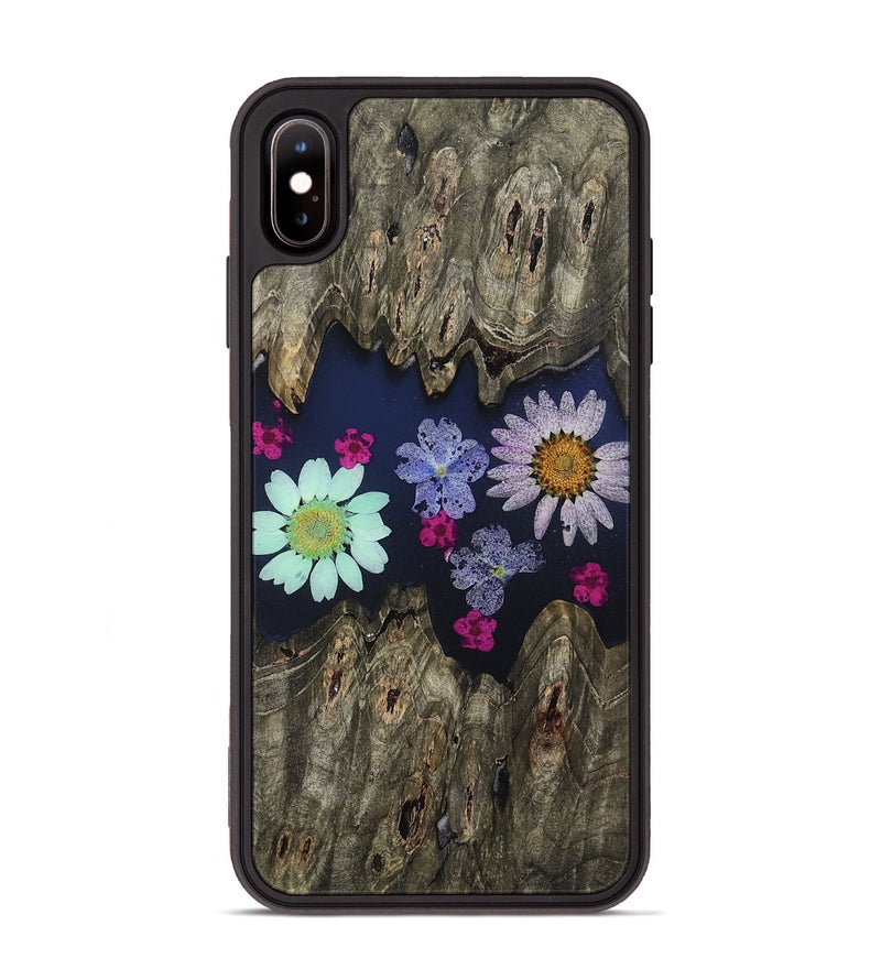 iPhone Xs Max Wood Phone Case - Thad (Bloom, 807646)