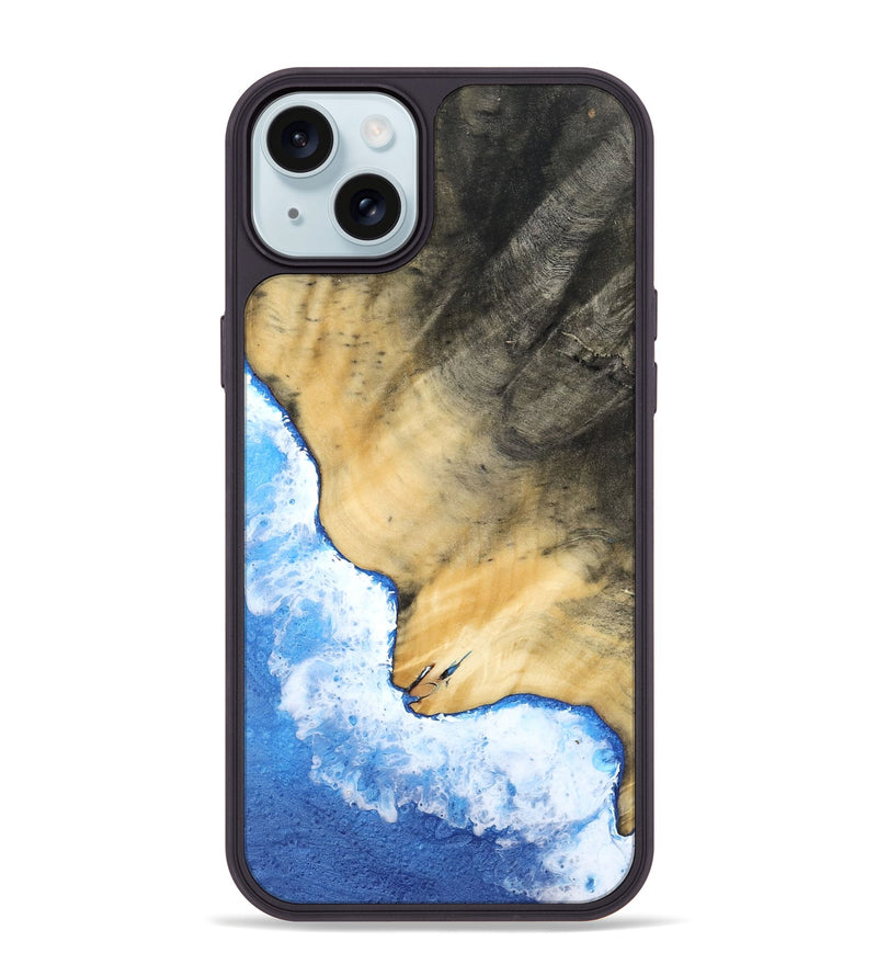 iPhone 15 Plus Wood Phone Case - Asha (Coastal, 807648)