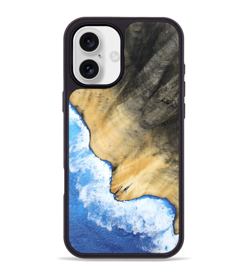iPhone 16 Plus Wood Phone Case - Asha (Coastal, 807648)