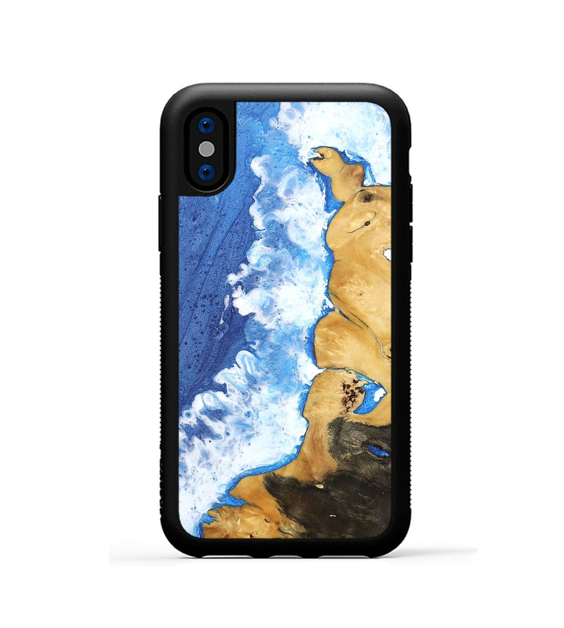 iPhone Xs Wood Phone Case - Vaughn (Coastal, 807649)