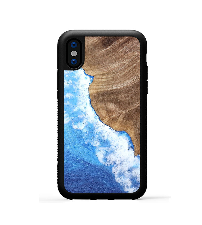 iPhone Xs Wood Phone Case - Ariana (Coastal, 807652)
