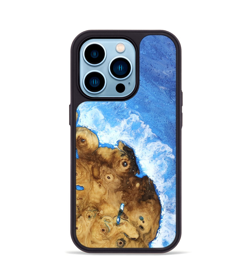 iPhone 14 Pro Wood Phone Case - Mae (Coastal, 807654)