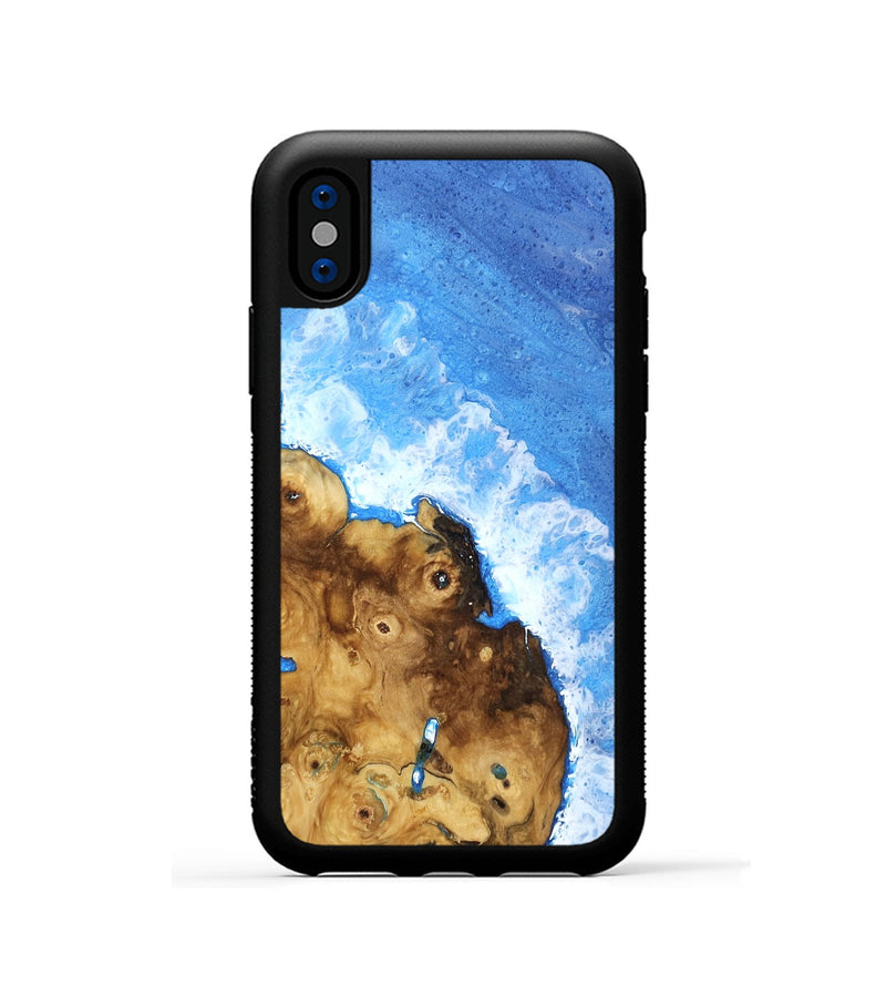 iPhone Xs Wood Phone Case - Mae (Coastal, 807654)