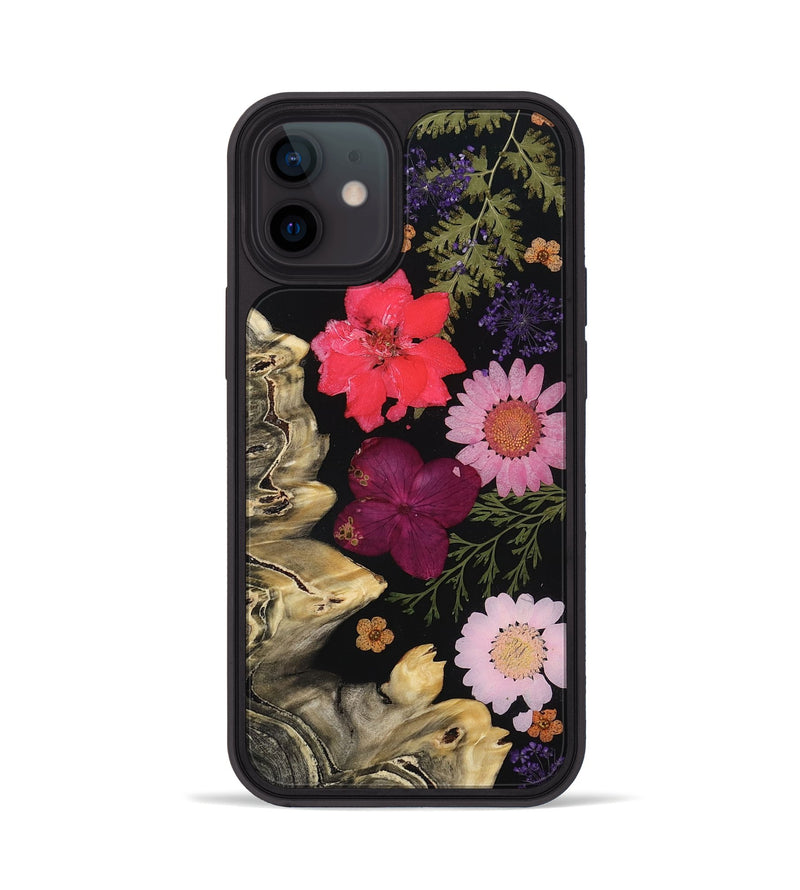iPhone 12 Wood Phone Case - Gavyn (Bloom, 807658)