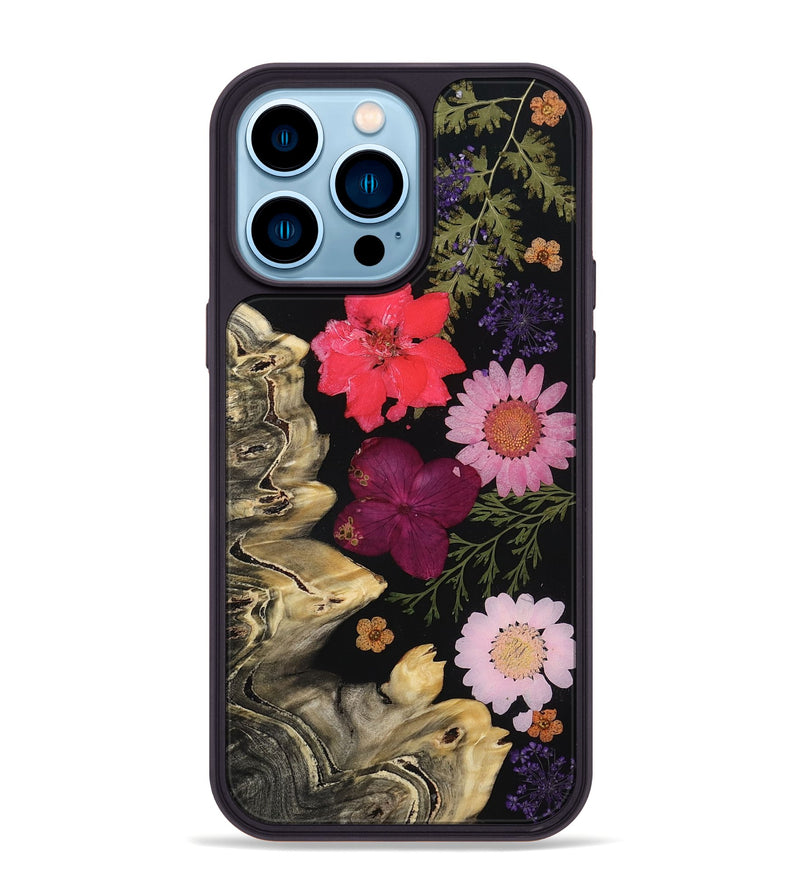 iPhone 14 Pro Max Wood Phone Case - Gavyn (Bloom, 807658)