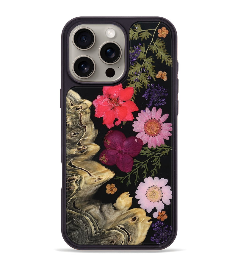 iPhone 16 Pro Max Wood Phone Case - Gavyn (Bloom, 807658)