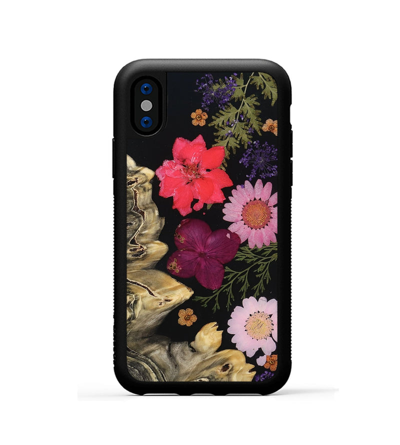 iPhone Xs Wood Phone Case - Gavyn (Bloom, 807658)