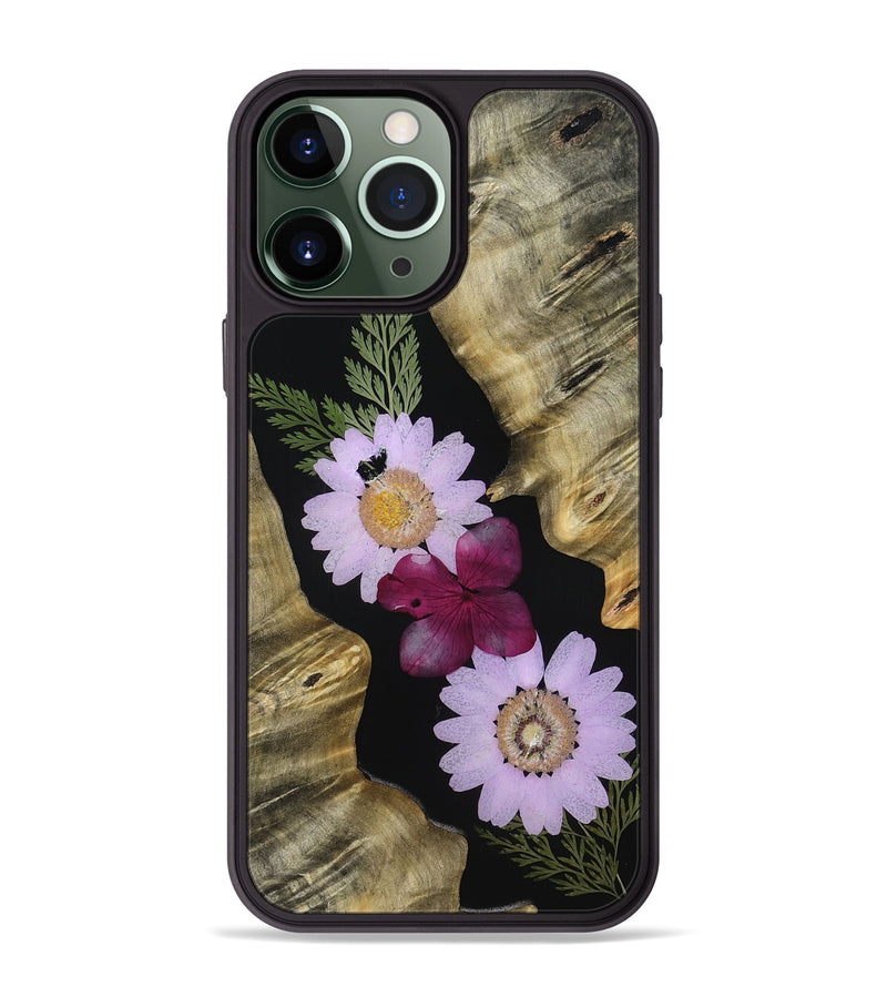 iPhone 13 Pro Max Wood Phone Case - Kadin (Bloom, 807659)