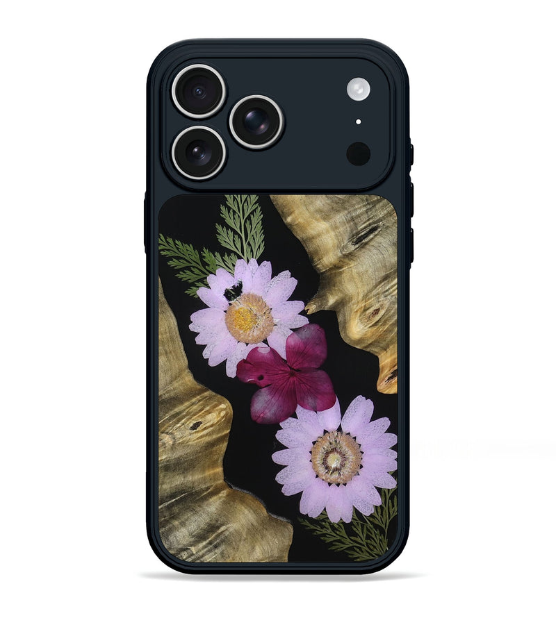 iPhone 17 Pro Max Wood Phone Case - Kadin (Bloom, 807659)
