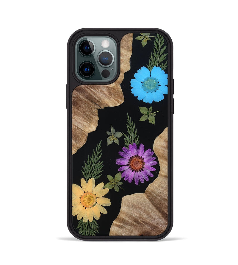 iPhone 12 Pro Wood Phone Case - Antonia (Bloom, 807660)