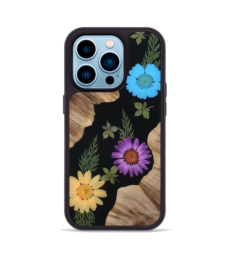 iPhone 14 Pro Wood Phone Case - Antonia (Bloom, 807660)