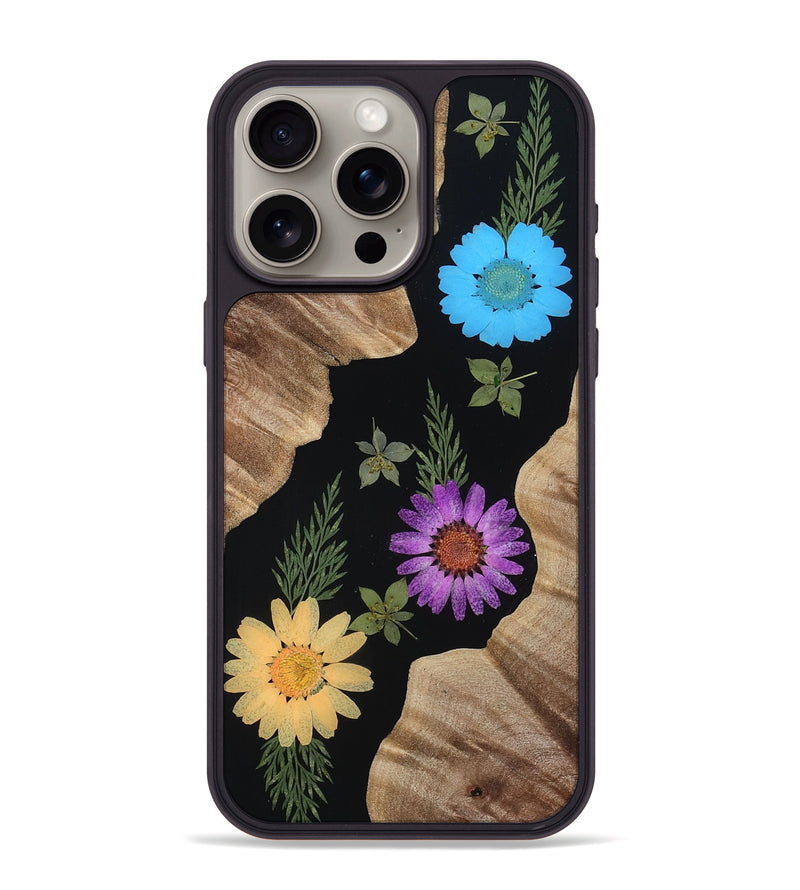 iPhone 15 Pro Max Wood Phone Case - Antonia (Bloom, 807660)