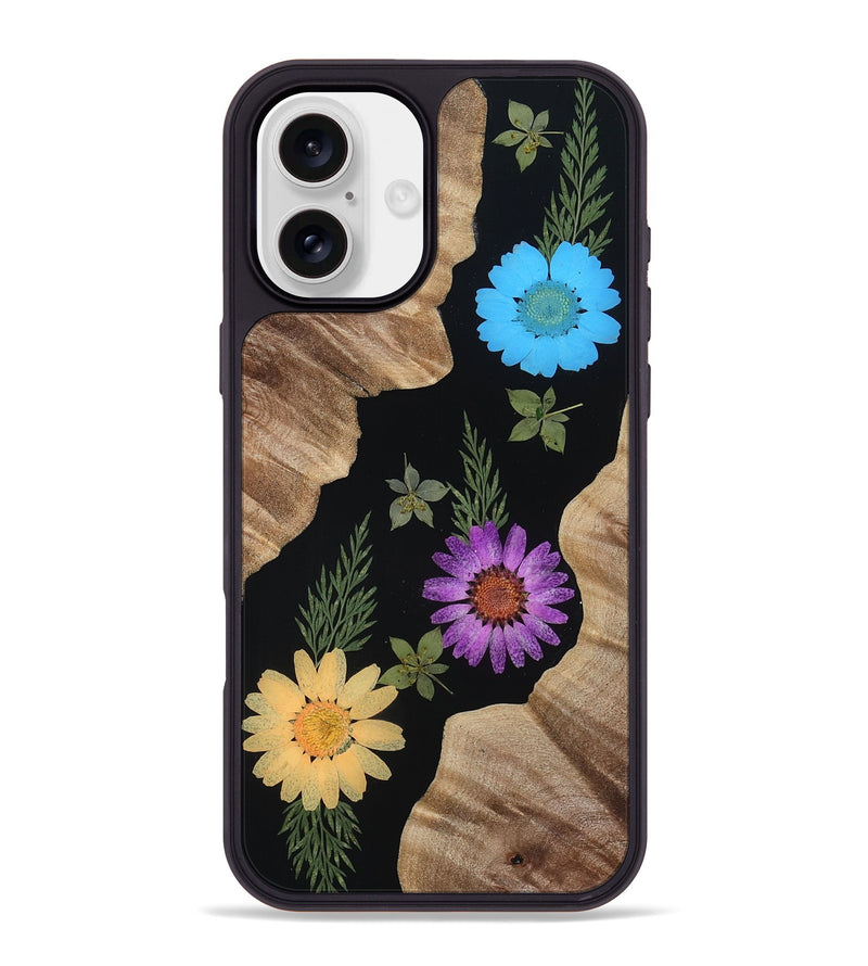 iPhone 16 Plus Wood Phone Case - Antonia (Bloom, 807660)