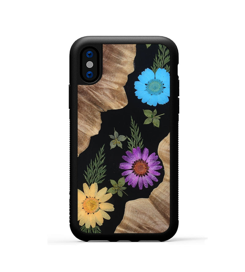iPhone Xs Wood Phone Case - Antonia (Bloom, 807660)