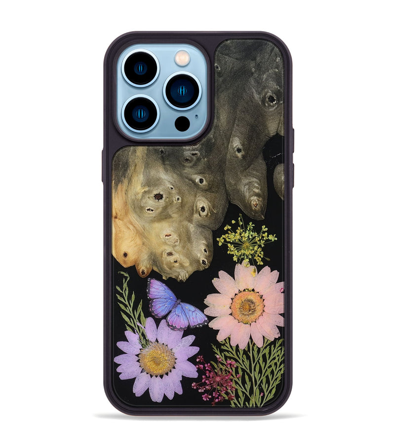 iPhone 14 Pro Max Wood Phone Case - Ronny (Bloom, 807661)