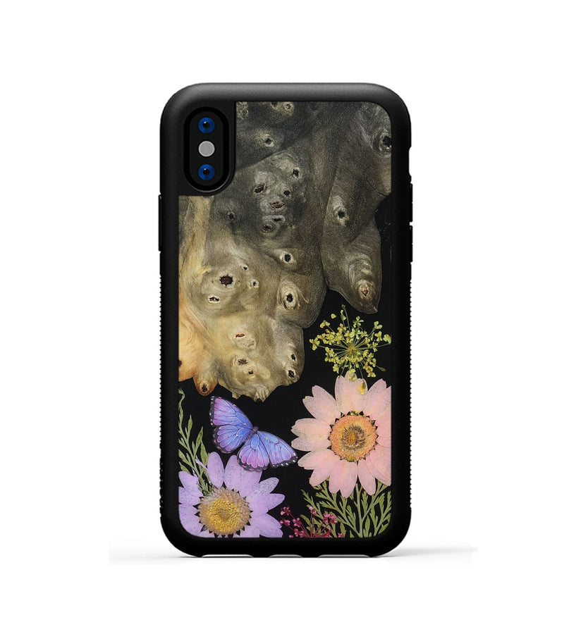 iPhone Xs Wood Phone Case - Ronny (Bloom, 807661)