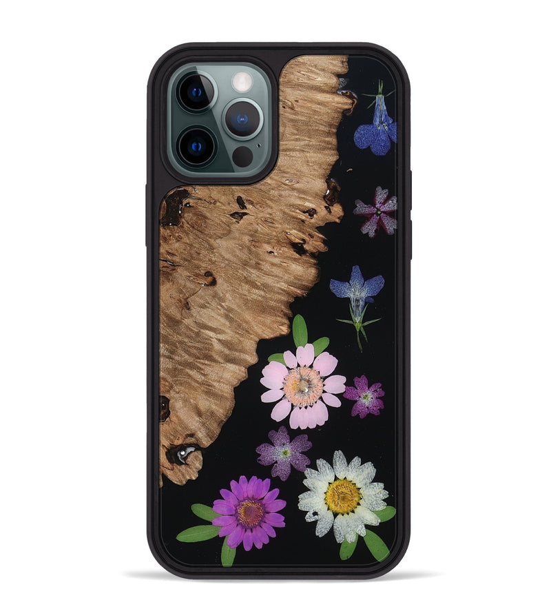 iPhone 12 Pro Max Wood Phone Case - Tadeo (Bloom, 807662)