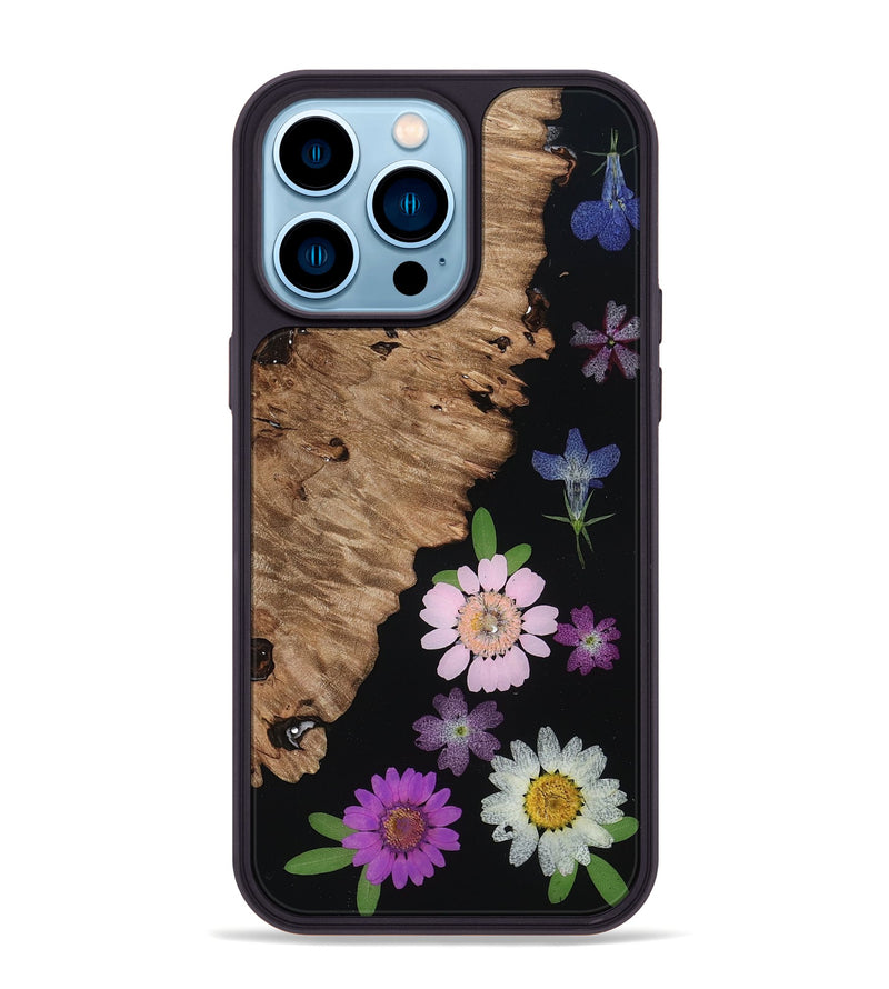 iPhone 14 Pro Max Wood Phone Case - Tadeo (Bloom, 807662)