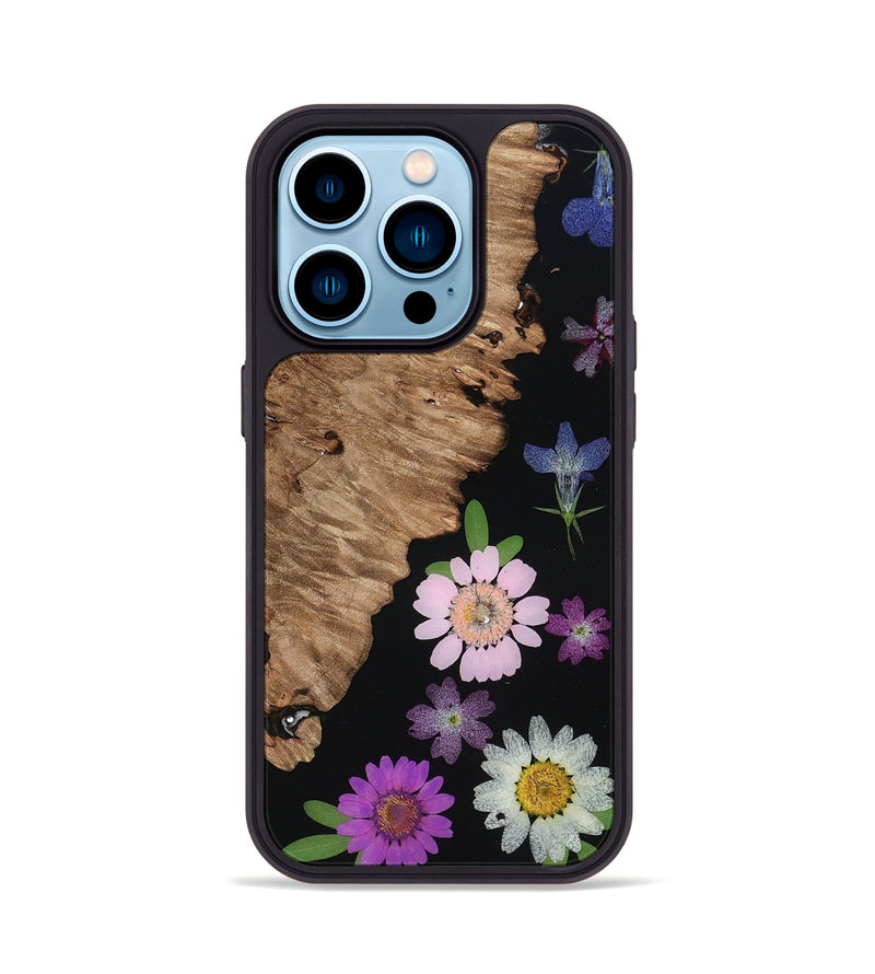 iPhone 14 Pro Wood Phone Case - Tadeo (Bloom, 807662)