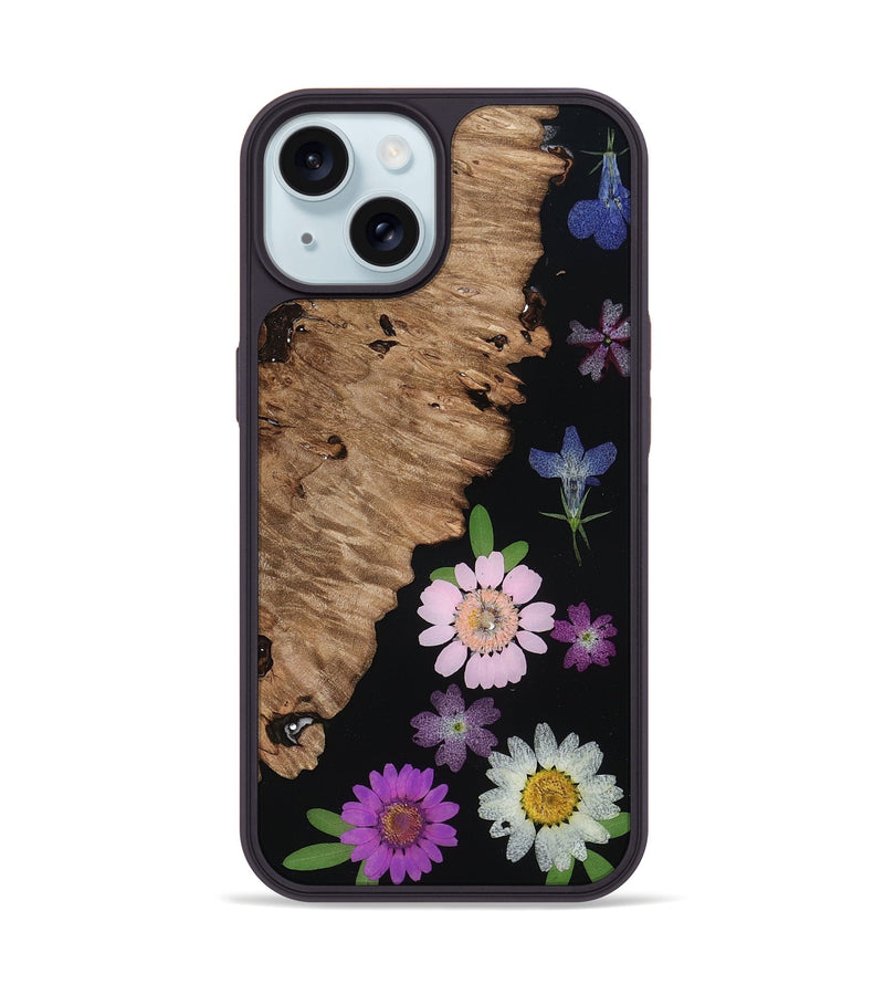 iPhone 15 Wood Phone Case - Tadeo (Bloom, 807662)
