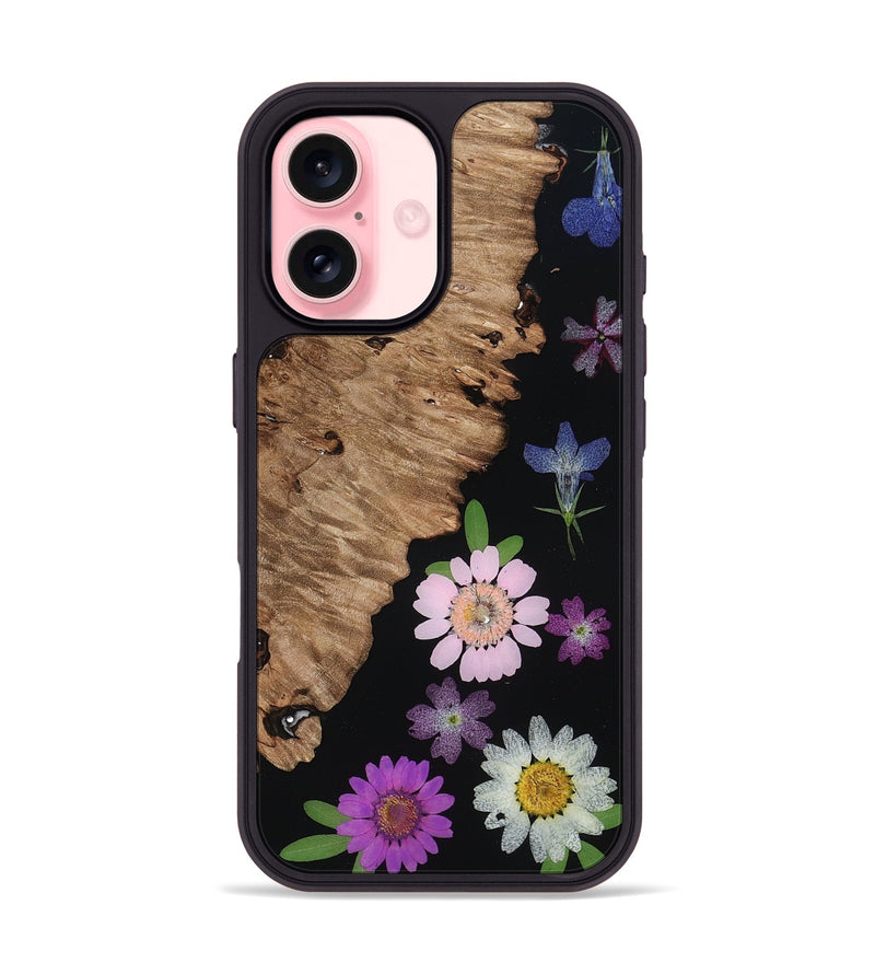iPhone 16 Wood Phone Case - Tadeo (Bloom, 807662)