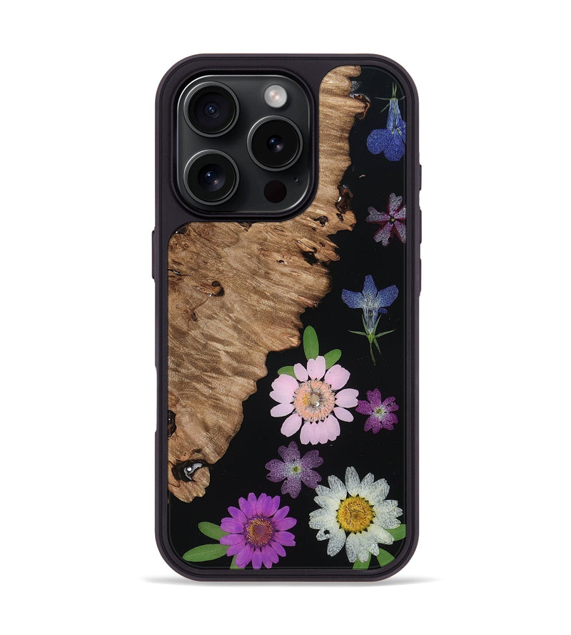 iPhone 16 Pro Wood Phone Case - Tadeo (Bloom, 807662)