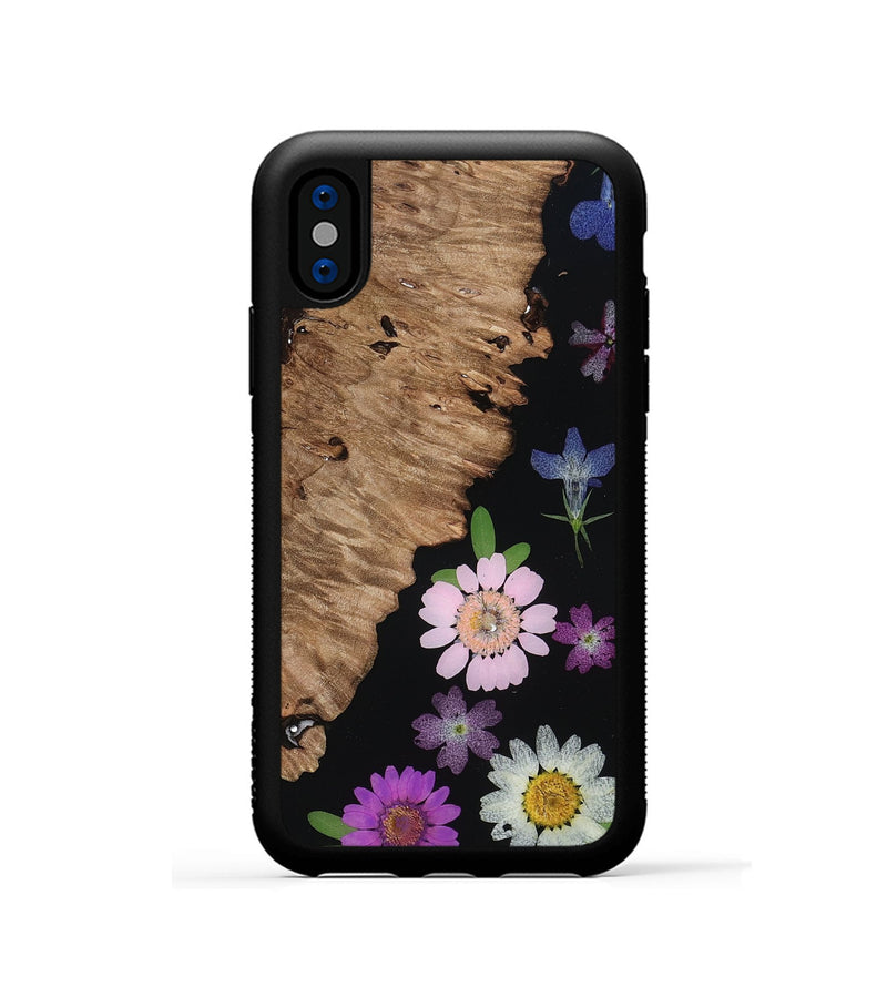 iPhone Xs Wood Phone Case - Tadeo (Bloom, 807662)
