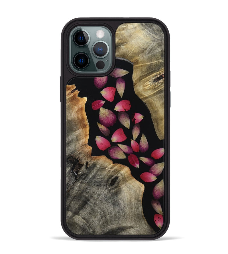iPhone 12 Pro Max Wood Phone Case - Ximena (Bloom, 807663)
