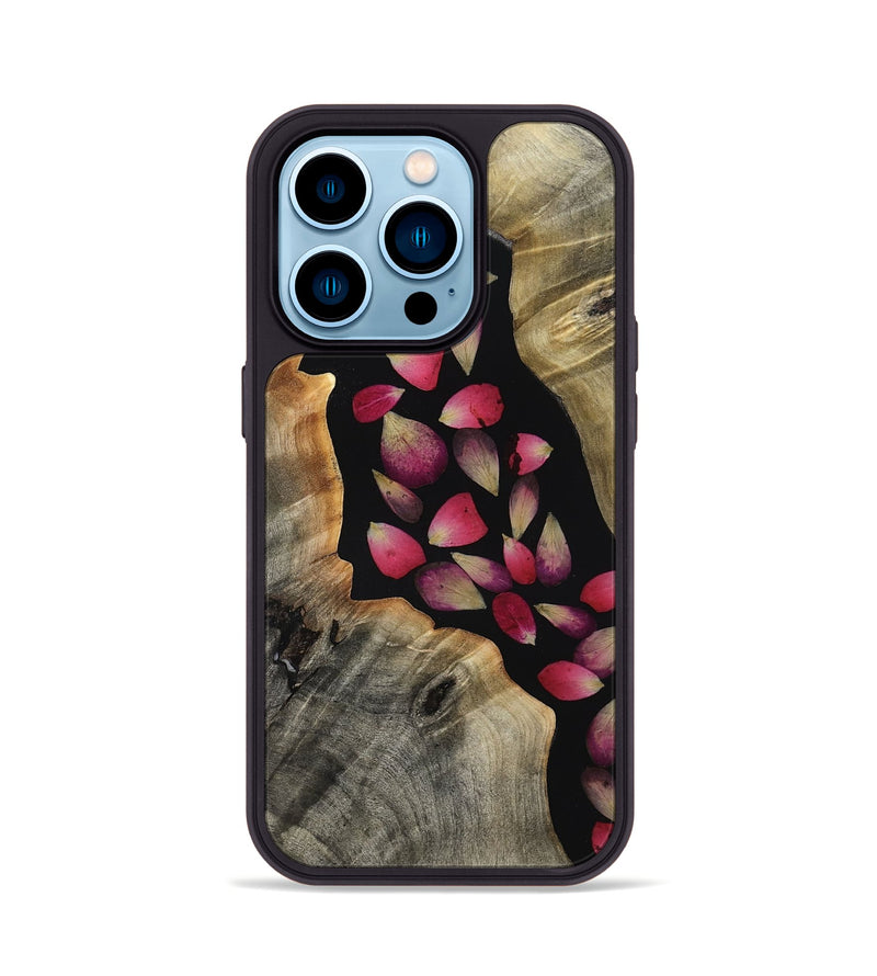 iPhone 14 Pro Wood Phone Case - Ximena (Bloom, 807663)