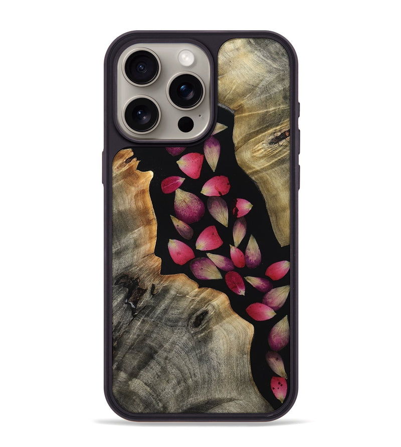 iPhone 15 Pro Max Wood Phone Case - Ximena (Bloom, 807663)