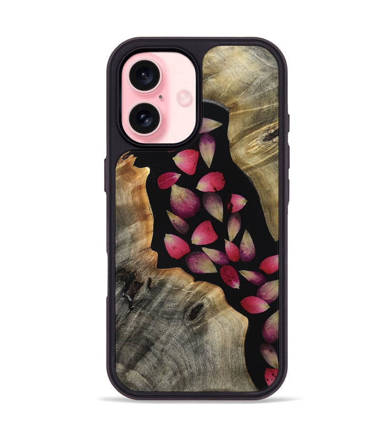 iPhone 16 Wood Phone Case - Ximena (Bloom, 807663)
