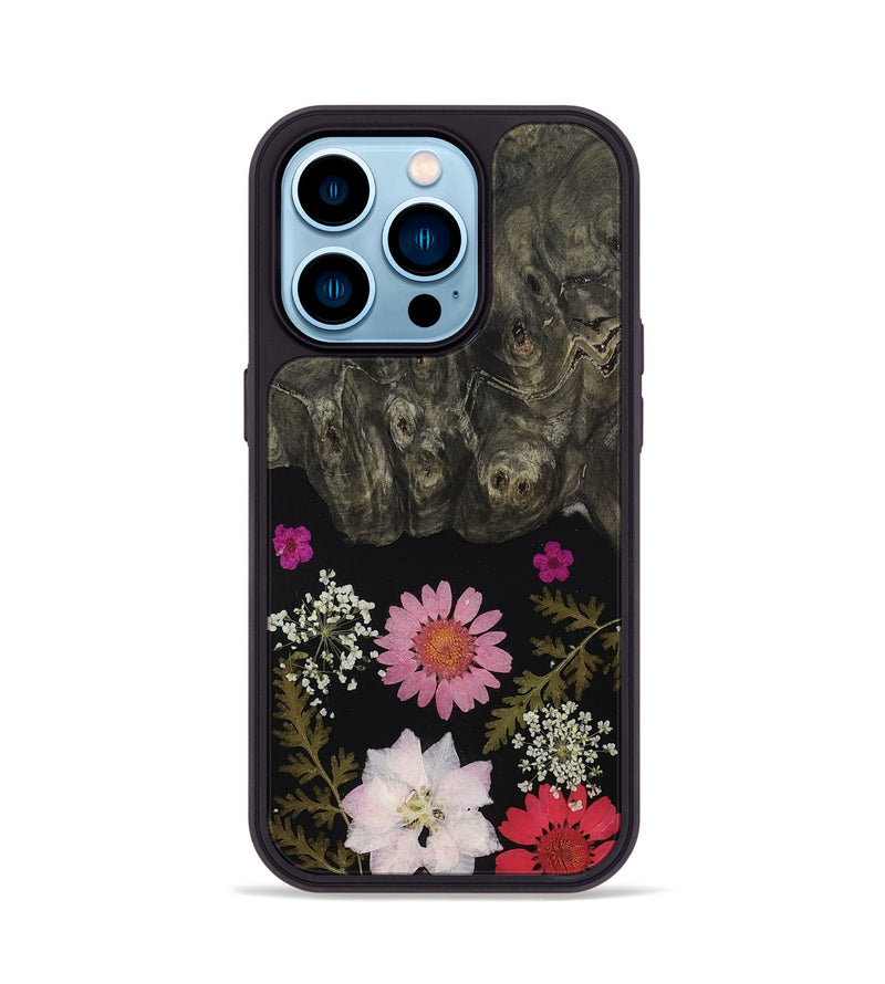 iPhone 14 Pro Wood Phone Case - Evette (Bloom, 807664)