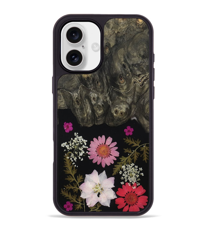 iPhone 16 Plus Wood Phone Case - Evette (Bloom, 807664)