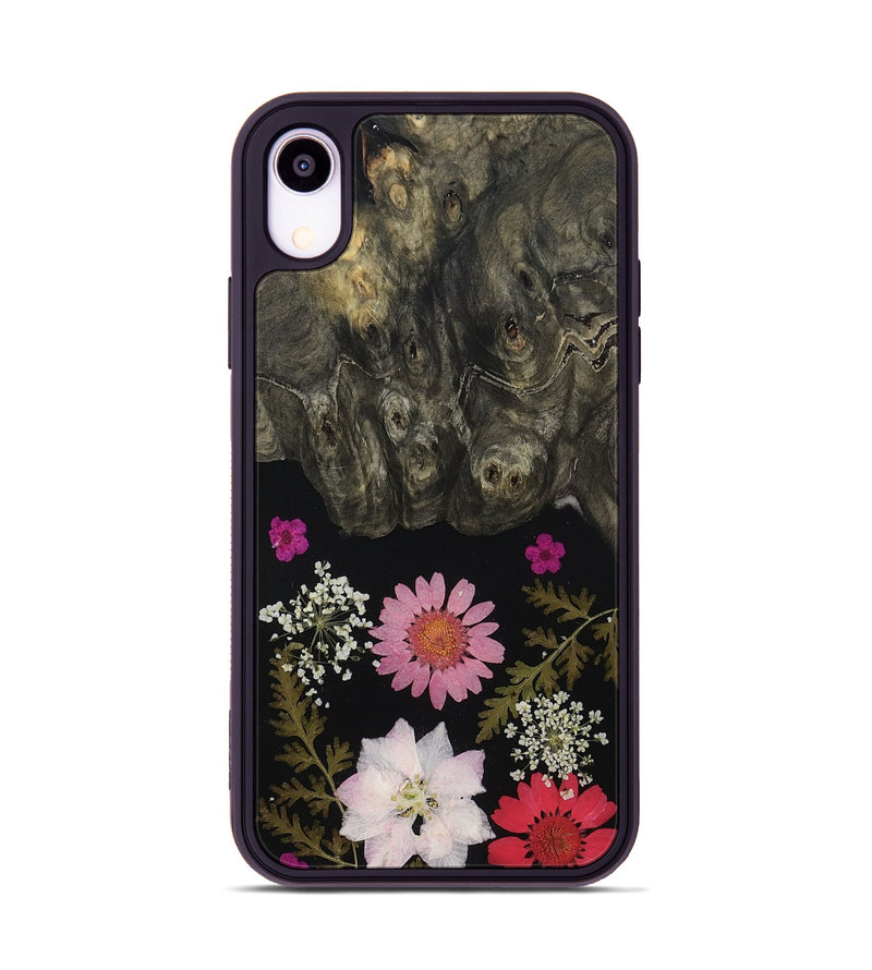 iPhone Xr Wood Phone Case - Evette (Bloom, 807664)
