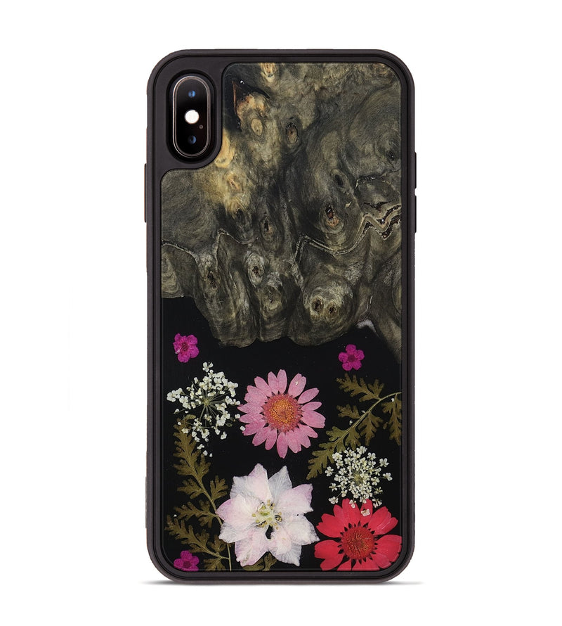 iPhone Xs Max Wood Phone Case - Evette (Bloom, 807664)
