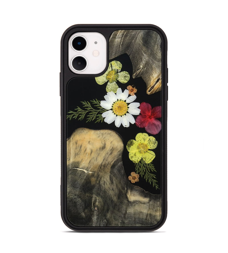 iPhone 11 Wood Phone Case - Timothy (Bloom, 807666)
