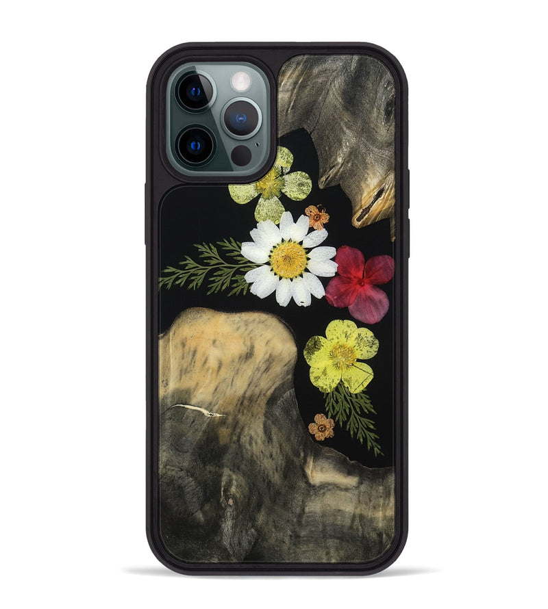 iPhone 12 Pro Max Wood Phone Case - Timothy (Bloom, 807666)
