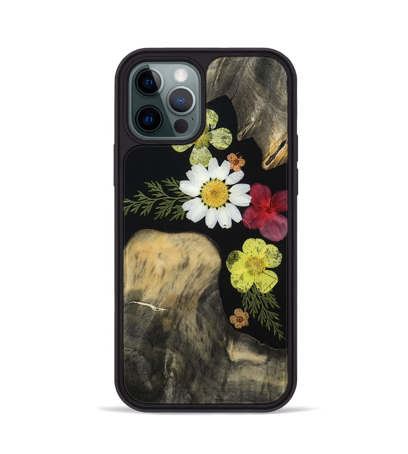 iPhone 12 Pro Wood Phone Case - Timothy (Bloom, 807666)