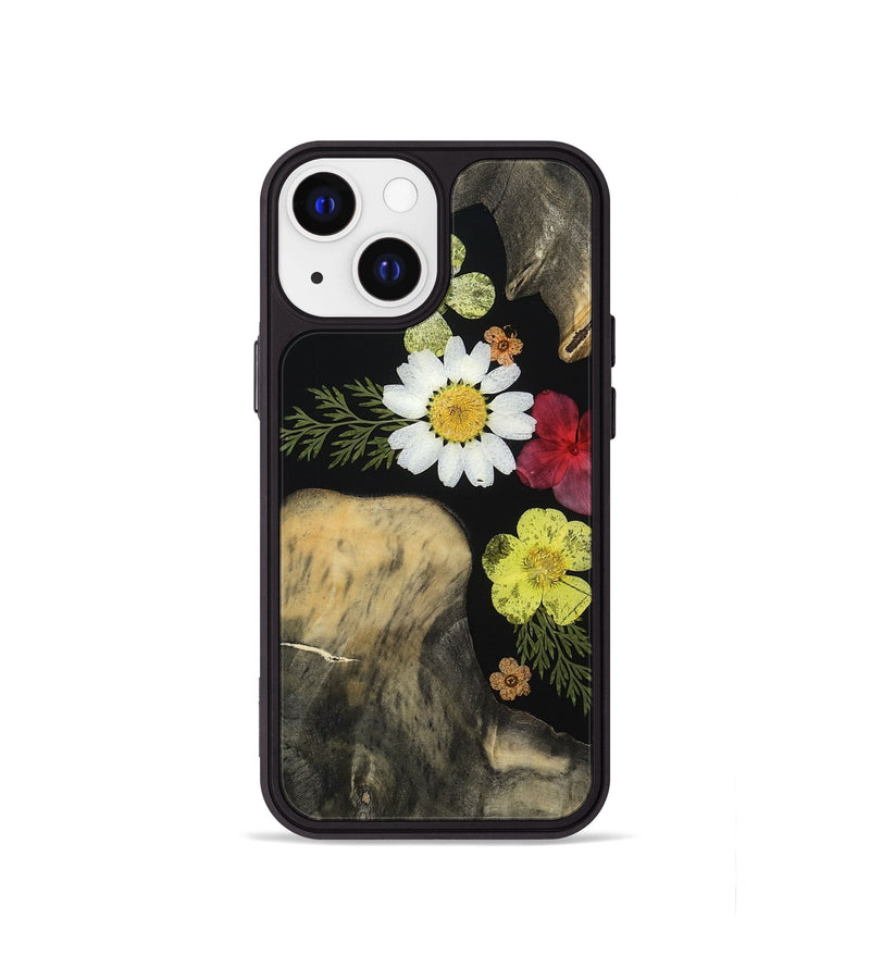 iPhone 13 mini Wood Phone Case - Timothy (Bloom, 807666)