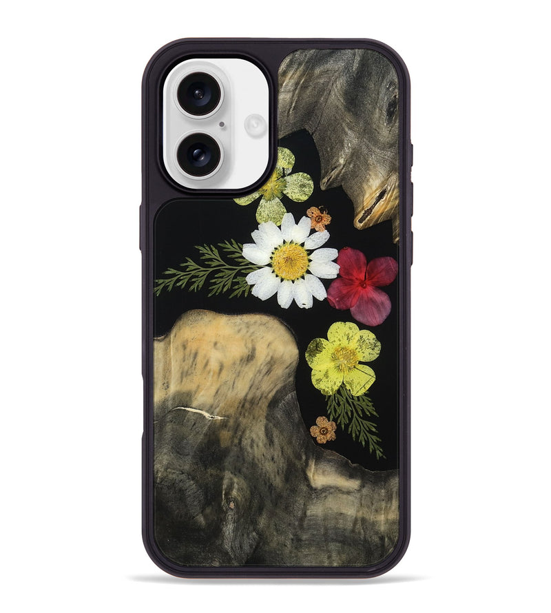 iPhone 16 Plus Wood Phone Case - Timothy (Bloom, 807666)